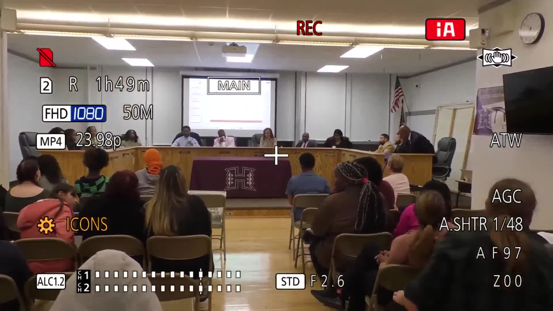 Hillside Superintendent Erskine Glover delivers farewell remarks, cites priorities and district data