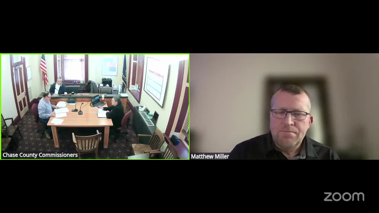 Votes at a glance: Chase County Commission, Oct. 31, 2025