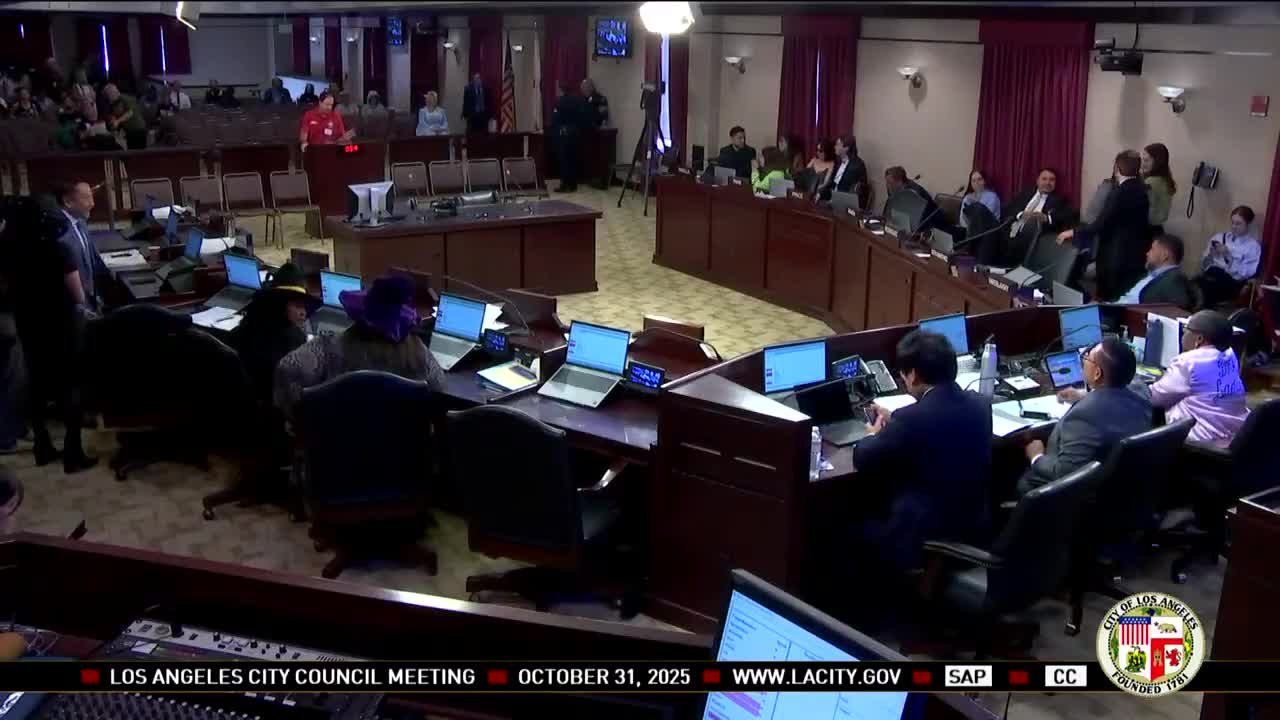 Public commenters press council to remove LAPD chief, raise policing and housing concerns