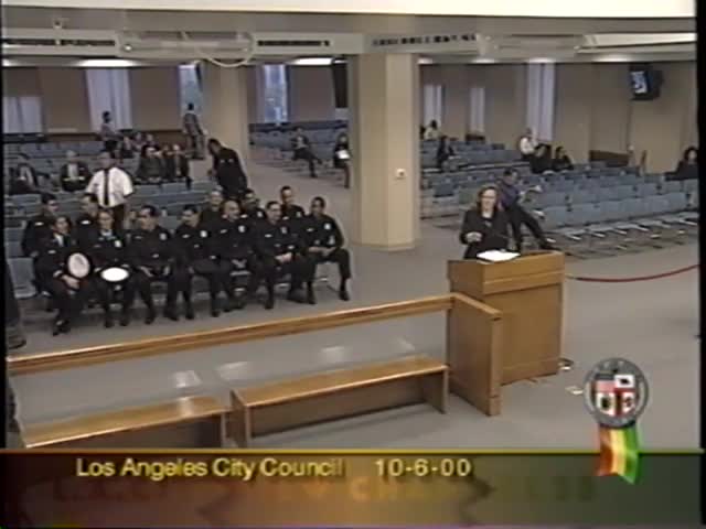 Los Angeles council honors firefighters who rescued and resuscitated puppies in Hyde Park blaze