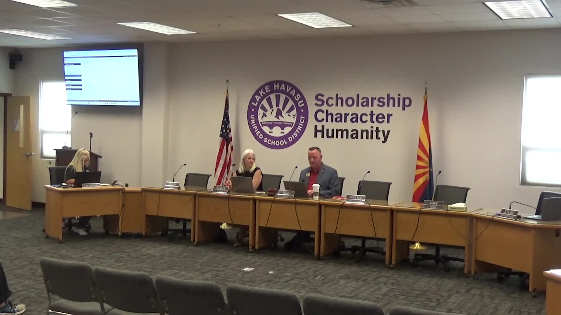 Lake Havasu Unified School District board approves business-services signatory update