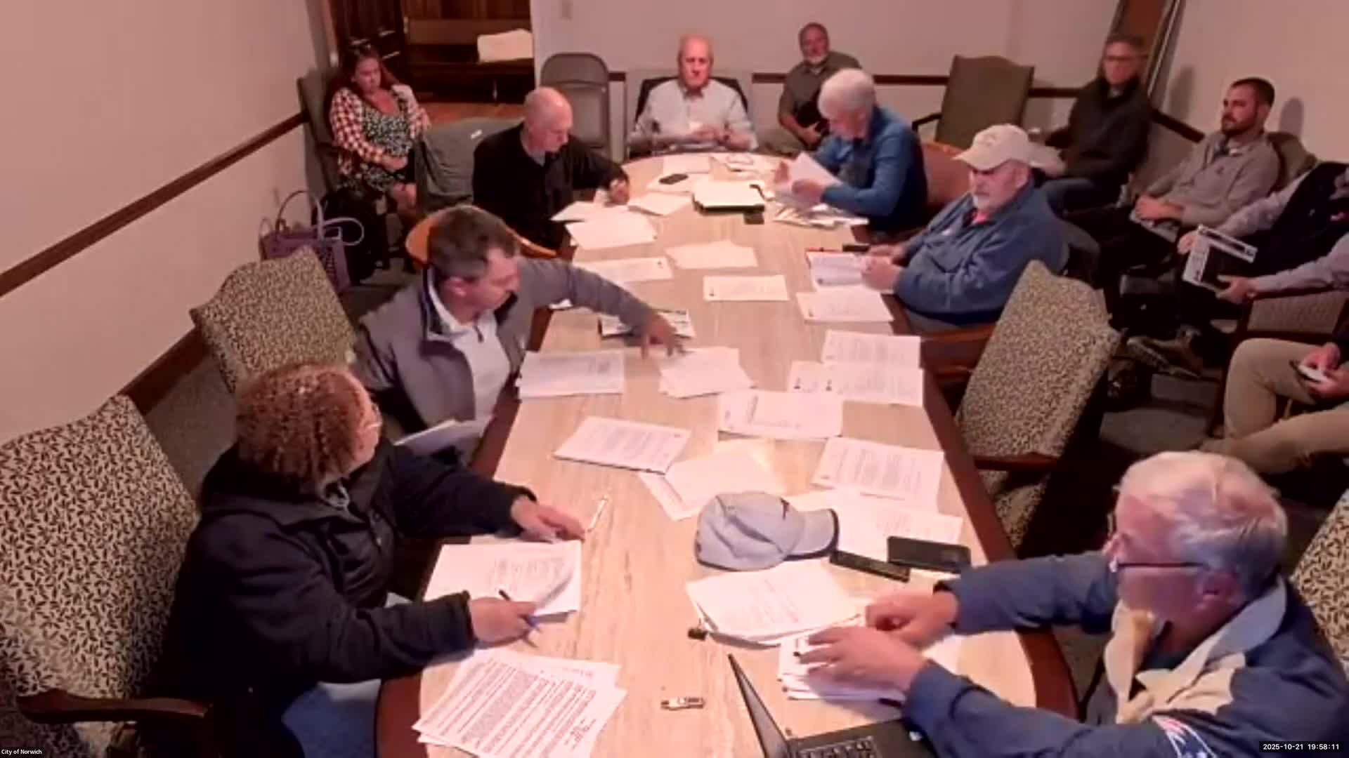 Committee approves invoices and four change orders totalling about $192,852; one large PCO charged to site remediation allowance