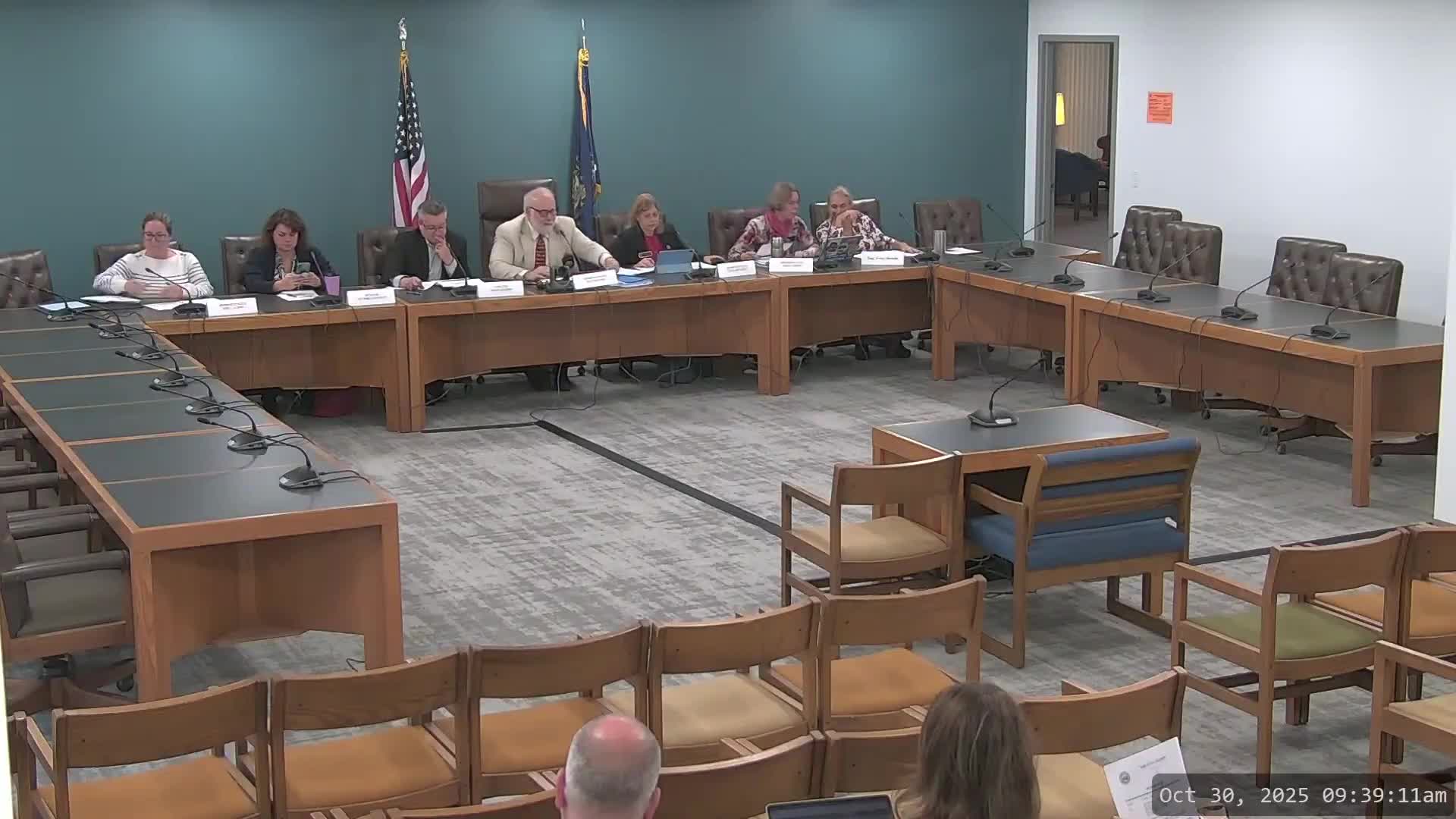 Committee to Study Reducing the Number of School Administrative Units in the State accepts majority report after edits