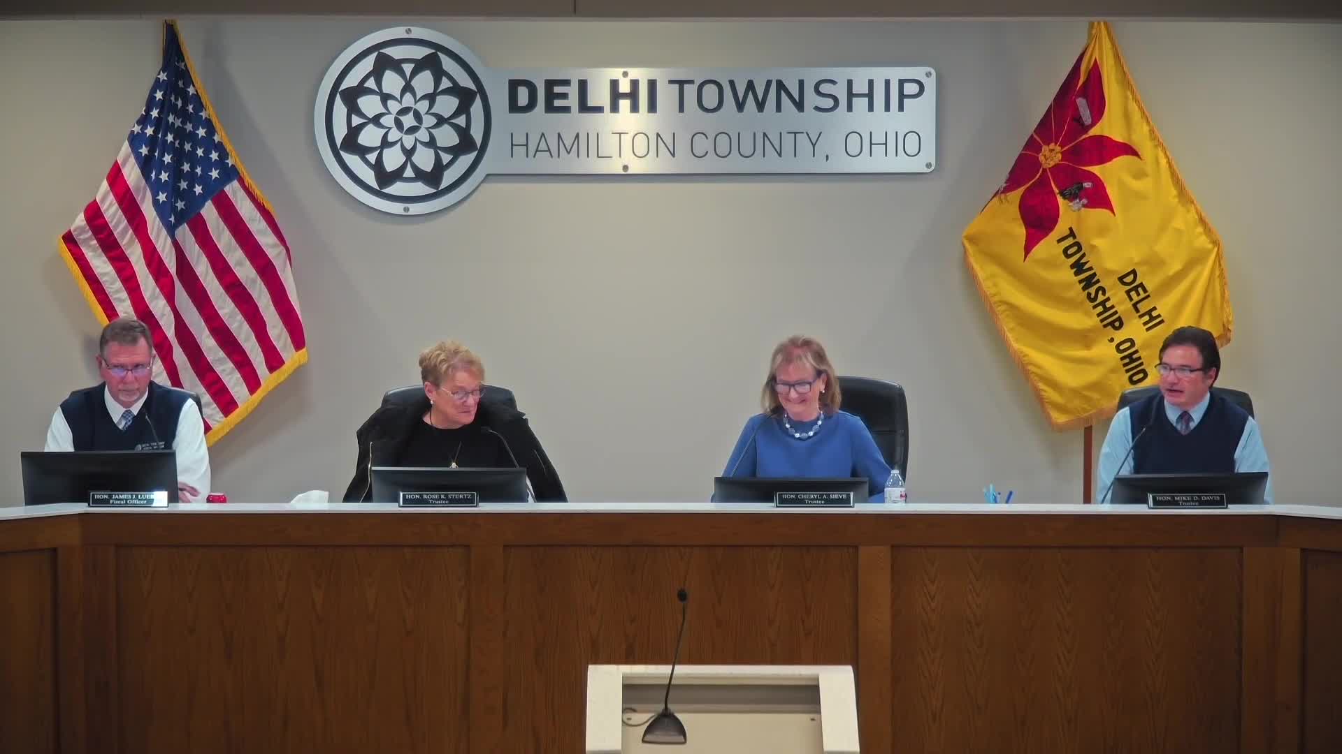 Delhi fire chief credits working smoke detectors and closed doors for limiting damage in bedroom fire; trustees approve fire contracts and grant-funded gear