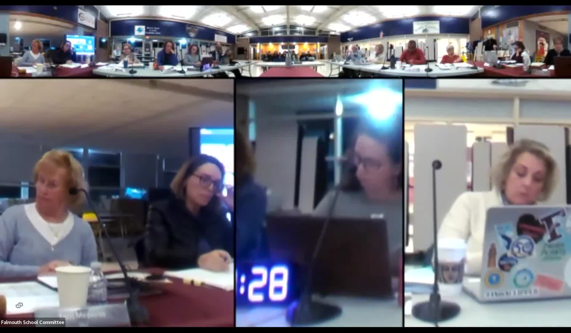 Votes at a glance: wrestling coach approved; committee votes to take Morse Pond School offline; petition for outside audit postponed