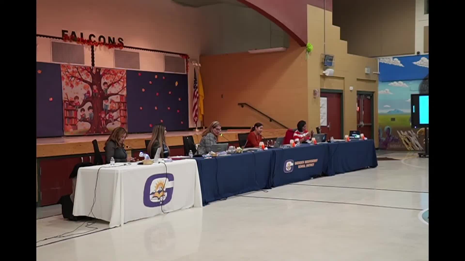 District presents 2026–27 calendar survey results; staff prefer spreading PD days