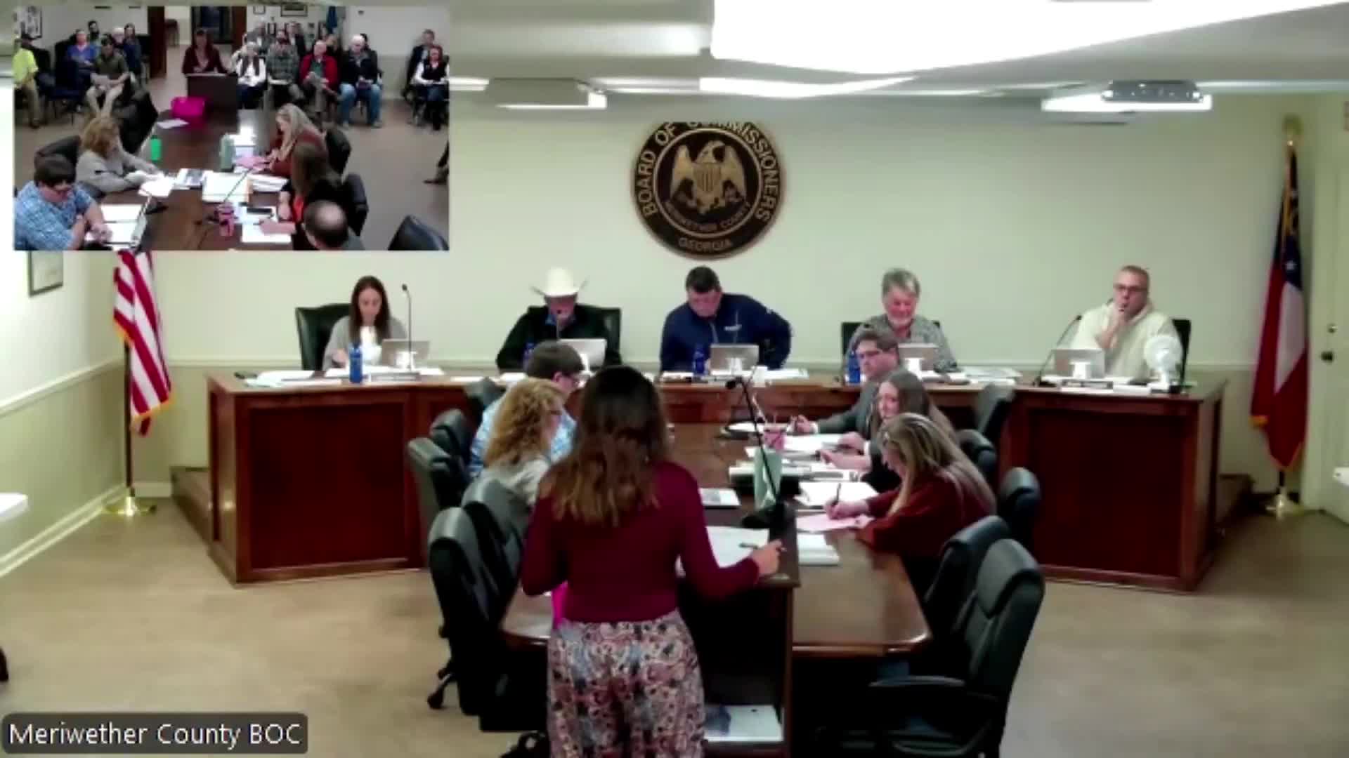 Meriwether commissioners table decision on proposed Harmony Church Road cell tower after lengthy public hearing