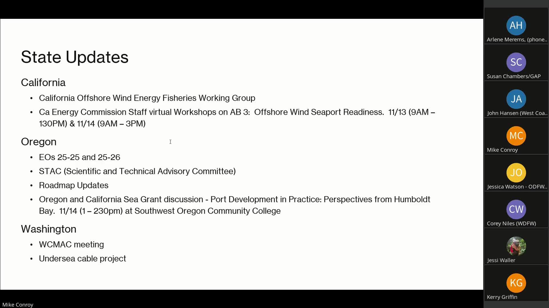 Preliminary subsea cable proposal near Grayland/Westport prompts early outreach to fishing and habitat groups