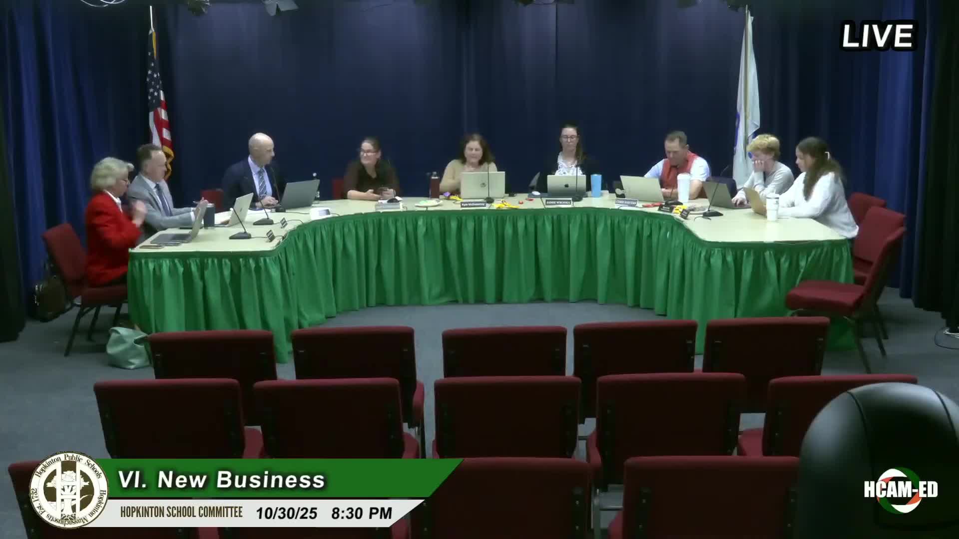 Committee accepts donation and approves two policies; harassment regulation returned for further review