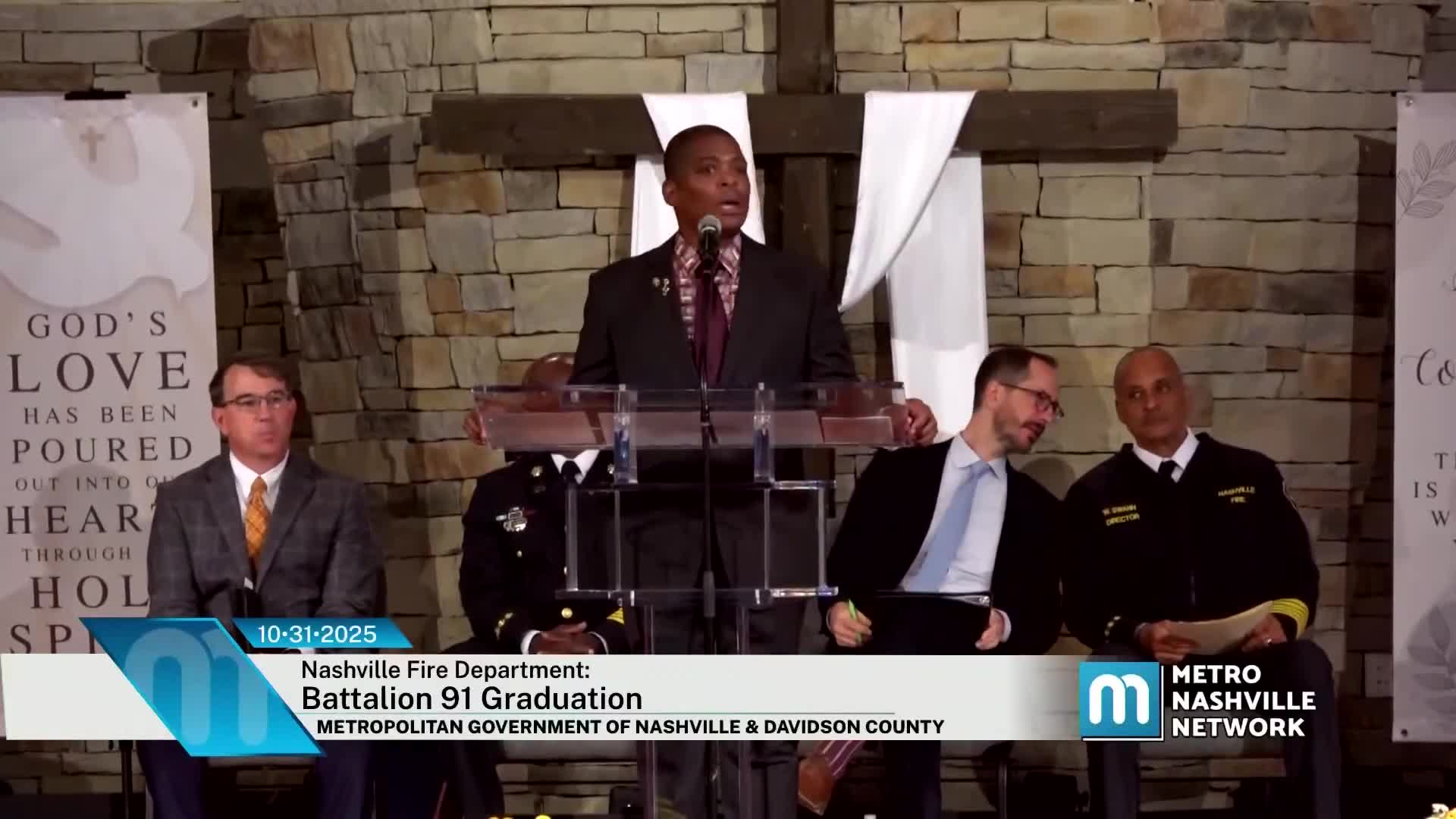 Nashville swears in Battalion 91; mayor announces staffing and program investments