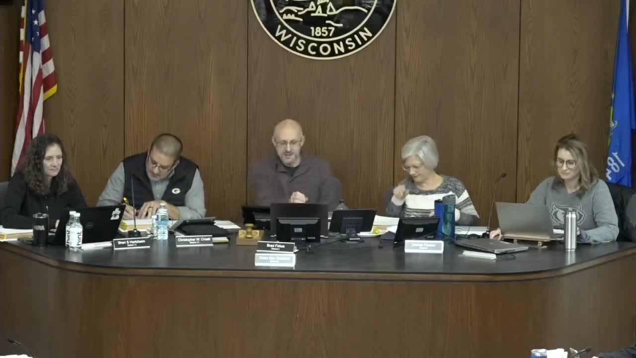 Finance committee advances 2026 operating and capital budgets, reserves $3.6M for stormwater projects