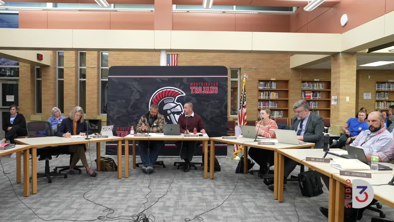 Votes at a glance: Worthington School Board (October meeting)