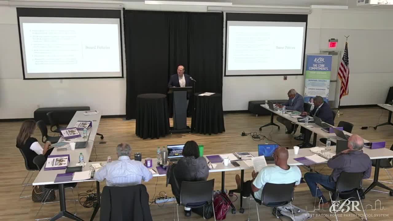 Legal consultant tells board: 'Your role is to be a policymaker' under Les gislative changes