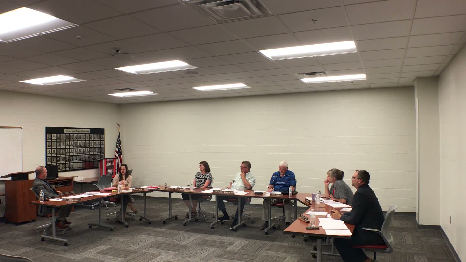 Board Debates Facilities‑Use Rules for Youth Events, Tables Sunday Evening Wrestling Proposal