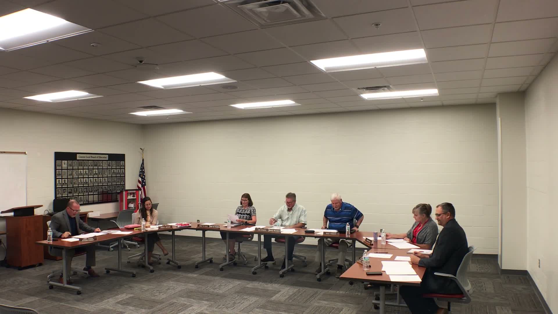 Board Accepts Resignations and Approves Hires, Several Supplemental Contracts