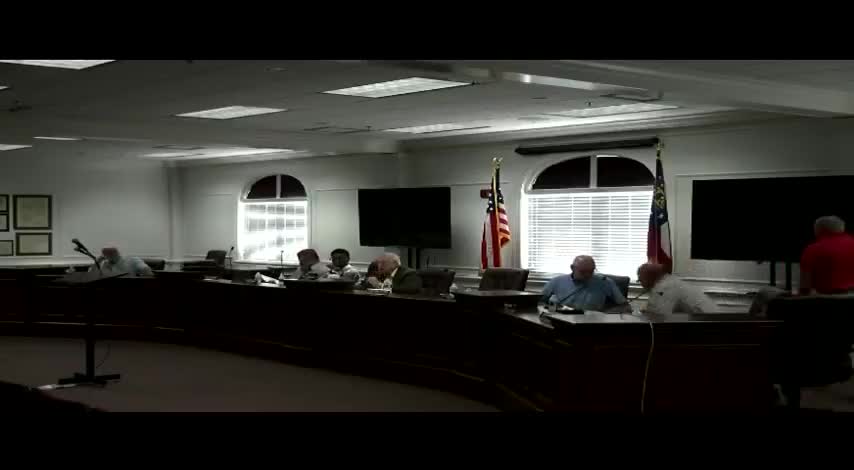 Resident urges Appling County Commission to consider local-option sales tax, questions budget and tax notices