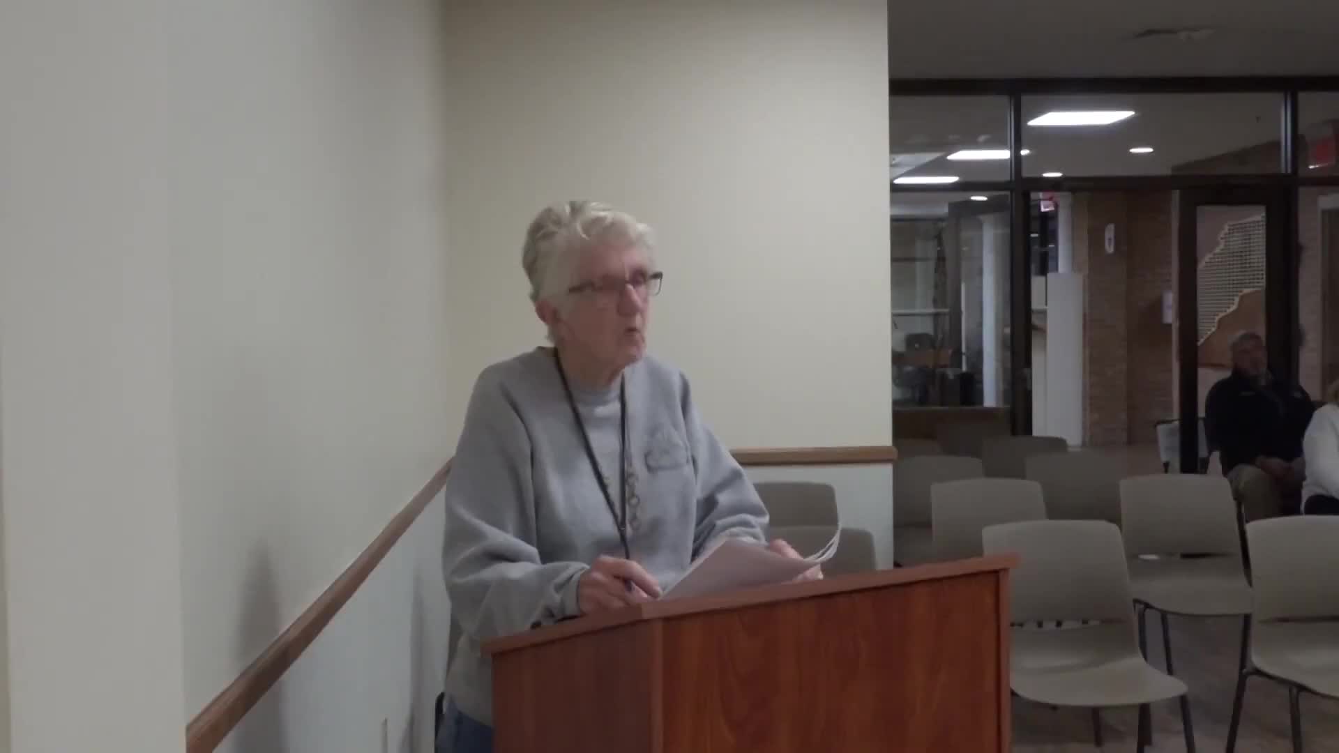 Resident asks county to clarify extension office hours and key access to youth park