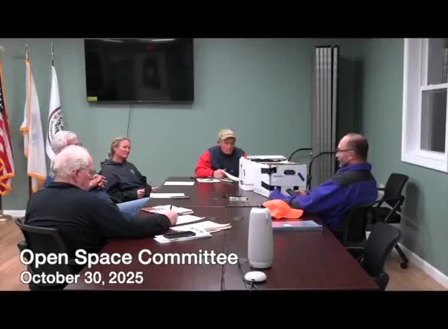 Committee flags rare gentian sighting and recommends native landscaping and invasive‑species priorities for town projects