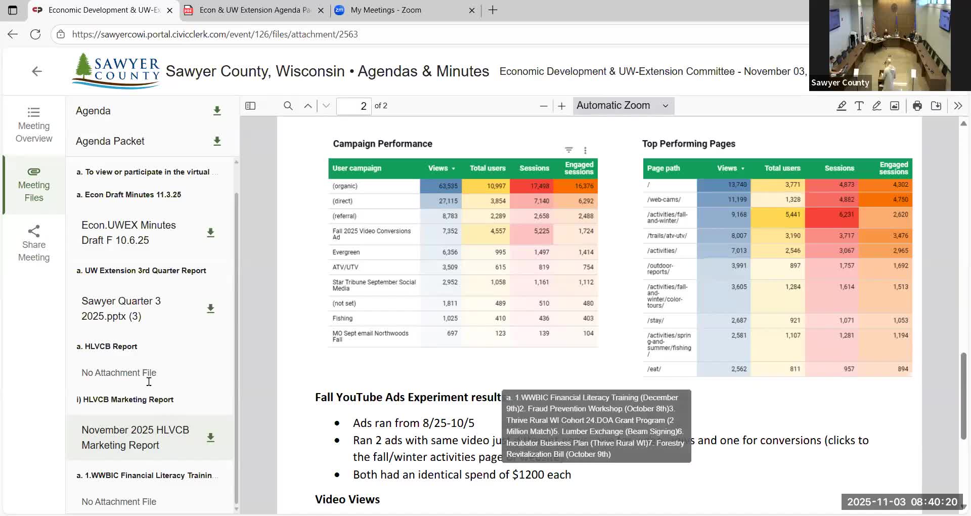 EDC outlines incubator planning, $25,000 Thrive grant and forestry revitalization discussions