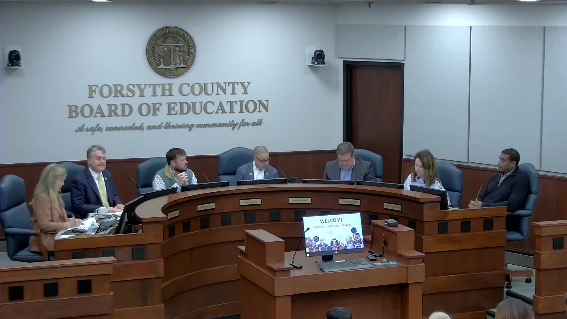 Board approves student calendar, CTAE geometry equivalency and policy updates; personnel and consent agenda items also approved
