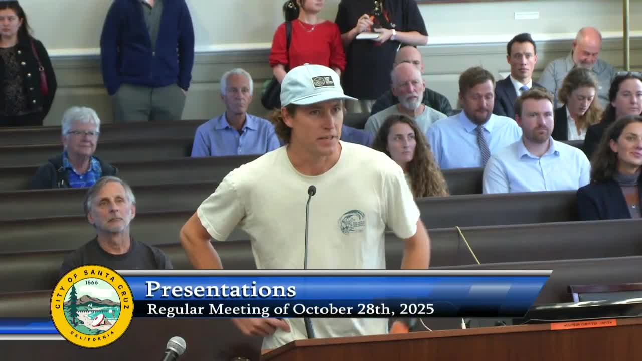 Save the Waves study: Santa Cruz surf economy worth roughly $195 million annually; recommends surf‑integrated coastal planning