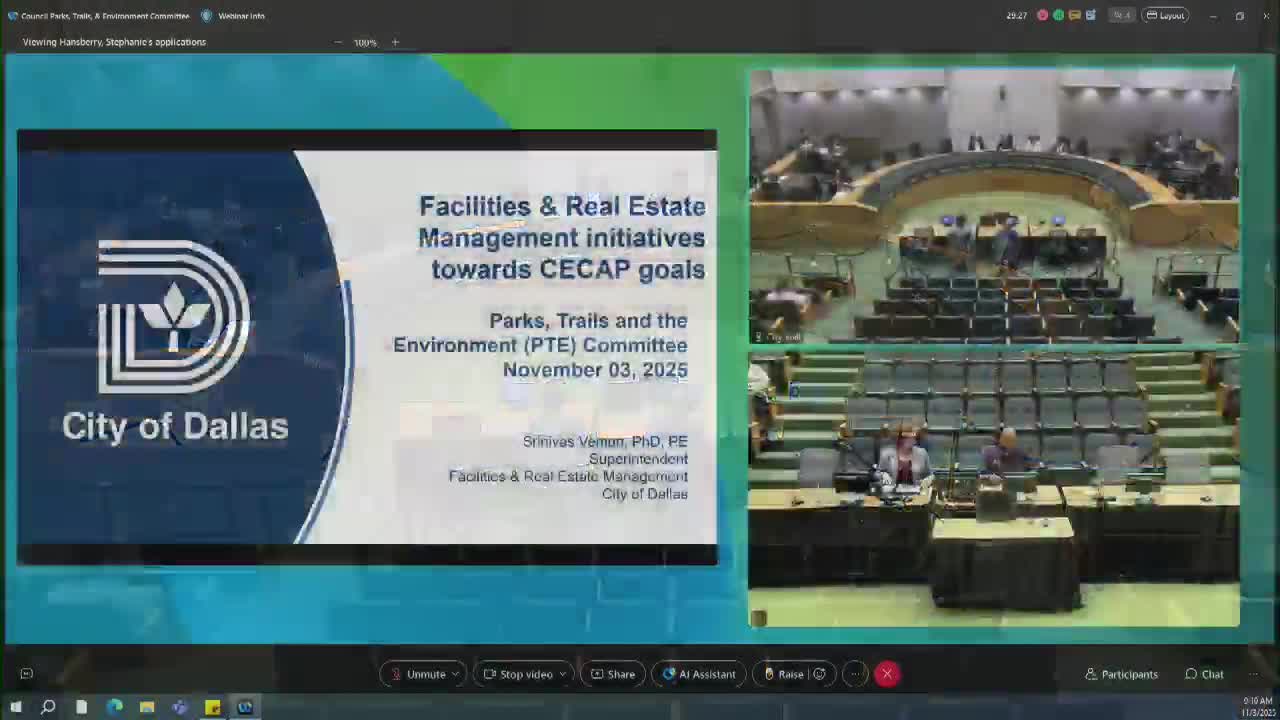 Dallas outlines energy-efficiency, lighting and solar plans for city buildings under CCAP