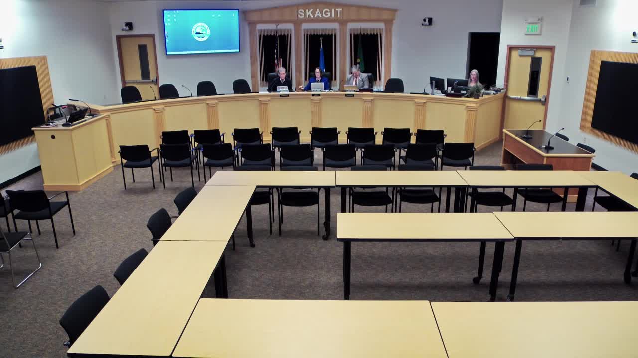 Skagit County commissioners approve consent agenda; extend Port broadband deadline, ratify CDBG contract with one recusal