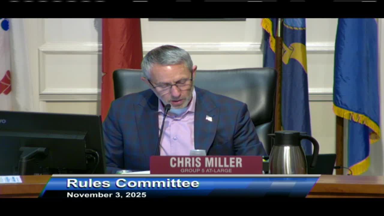 Rules Committee advances multiple code amendments, from driver-education fee to sidewalk cafes