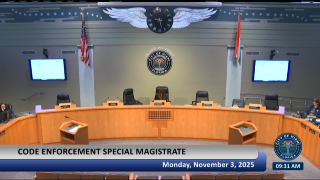 Owner’s appeal delays compliance timeline for 6105 NW Seventh Avenue; hearing grants 120 days