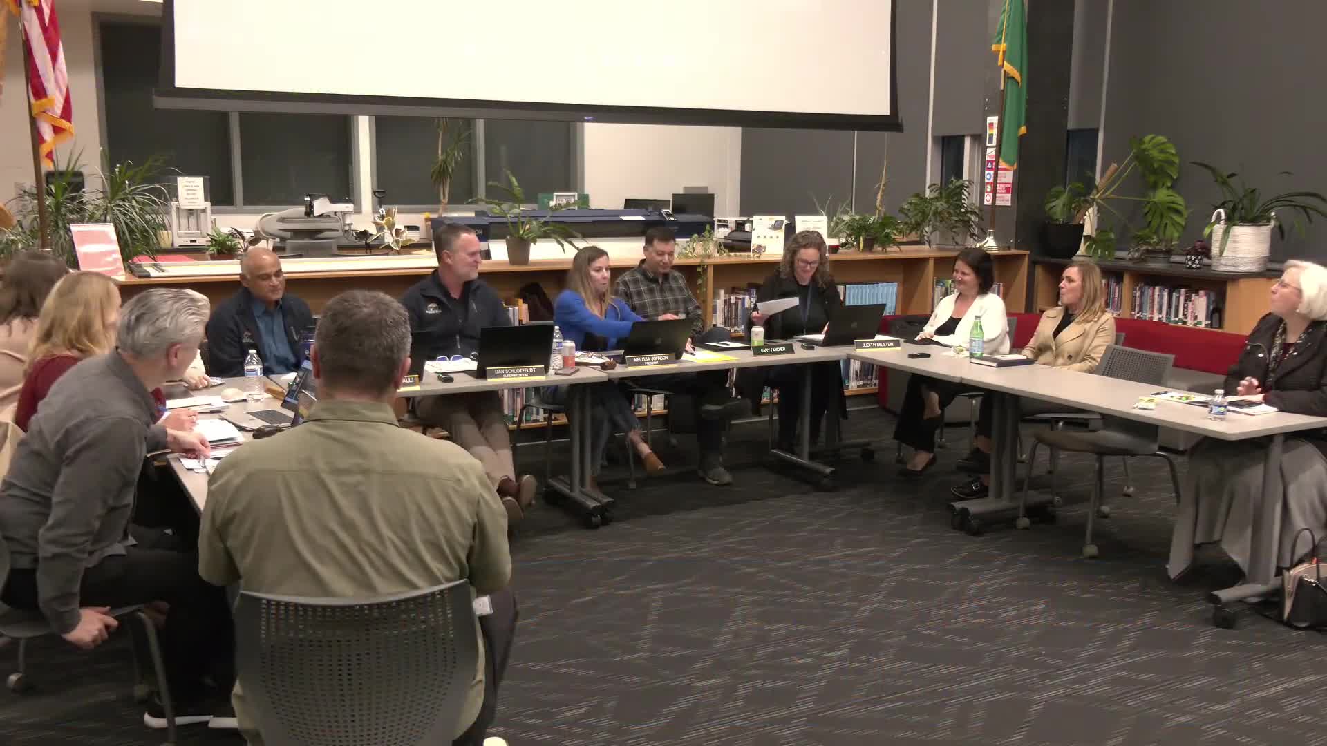 School board narrows levy renewal talk; staff asked to draft resolutions near $1.50–$1.55 per $1,000 AV