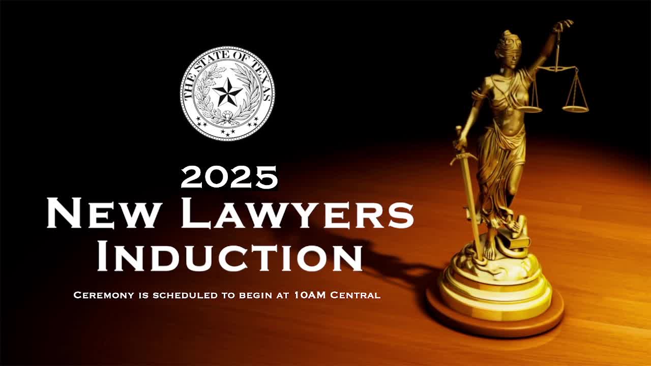 Supreme Court of Texas administers lawyers' oath, honors pro bono students and South Texas College of Law at induction ceremony