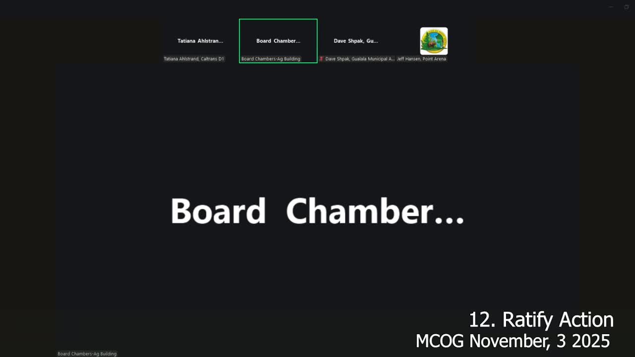 Caltrans tells MCOG applicants about grant deadline; district transit-survey results forthcoming