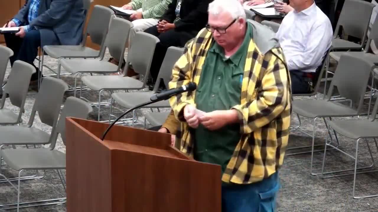 Residents raise concerns about early‑voting site choice, local namesakes and water quality during public comment