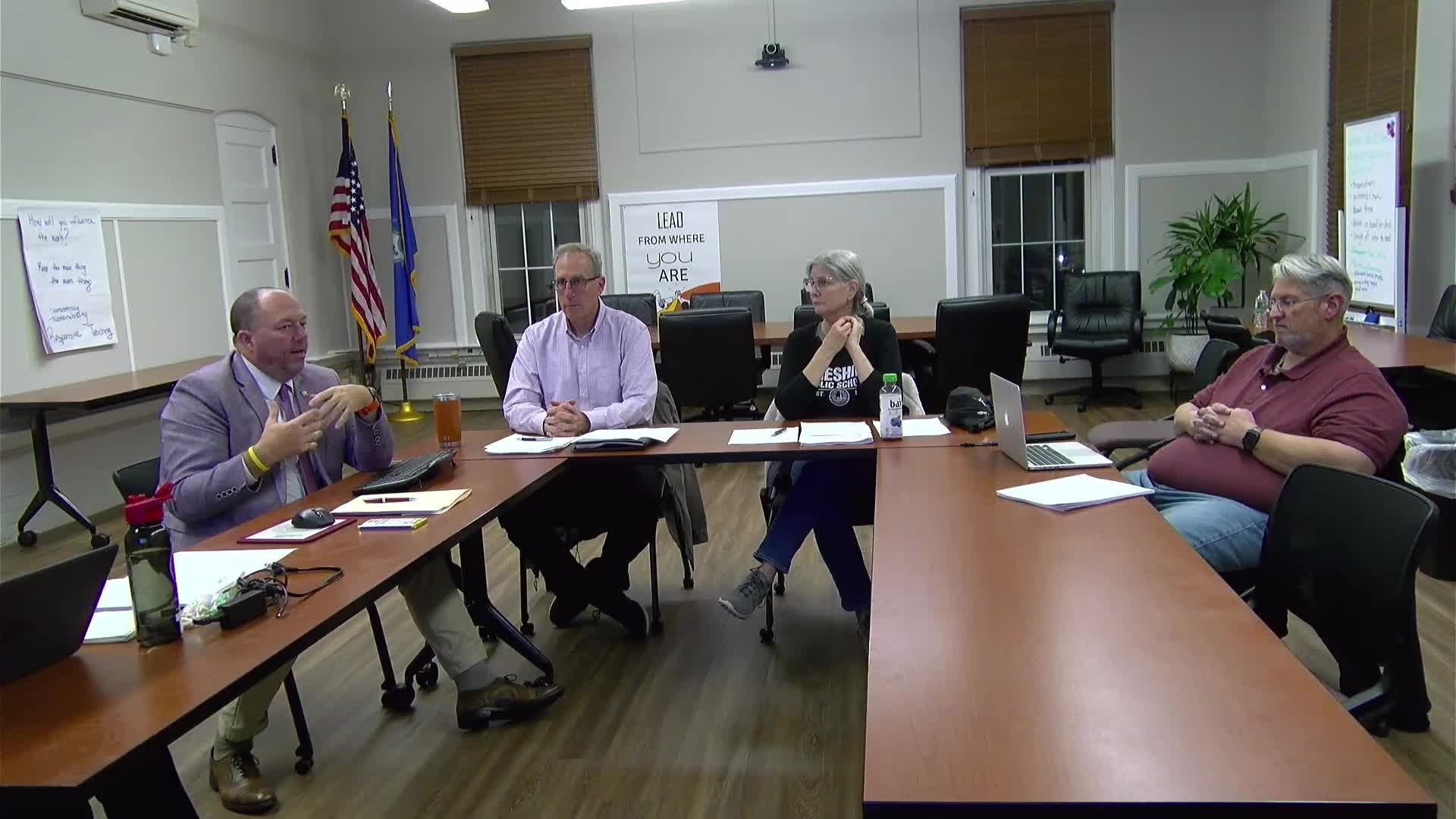 Cheshire School District updates suicide-prevention policy; board seeks clearer wording on non‑imminent-risk follow-up