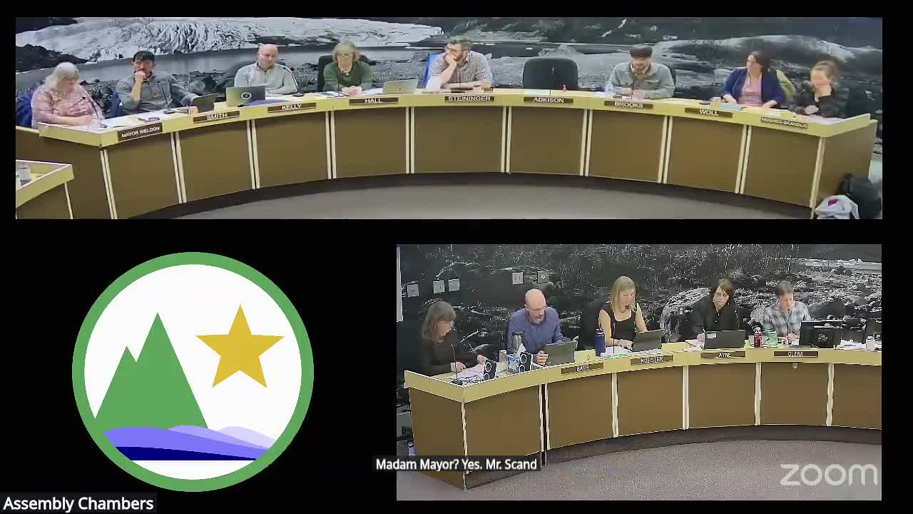 Juneau staff brief assembly on cruise‑ship birthing agreements and legal pathway for limits