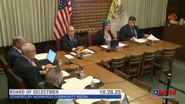 Norwood coordinates meal and gift-card drives as contingency if federal shutdown interrupts SNAP benefits