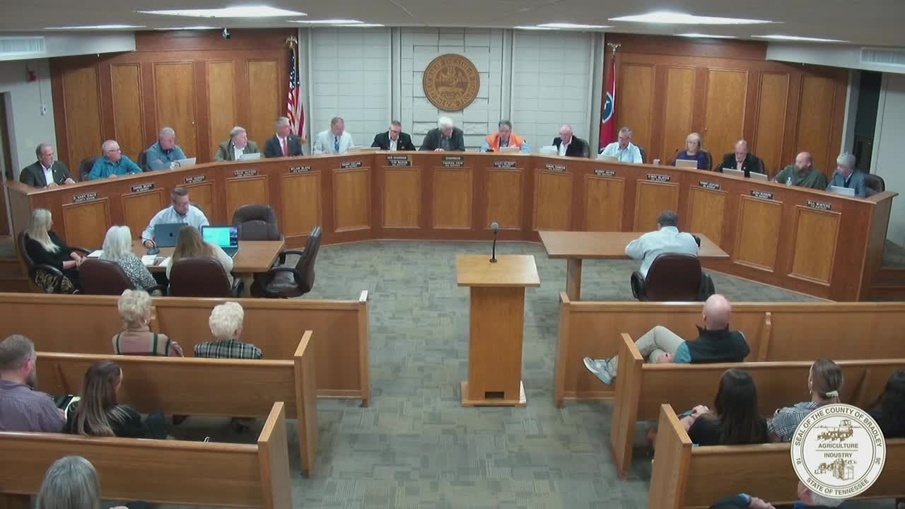 Bradley County commissioner apologizes after comments draw public outcry; chair reassigns committee post