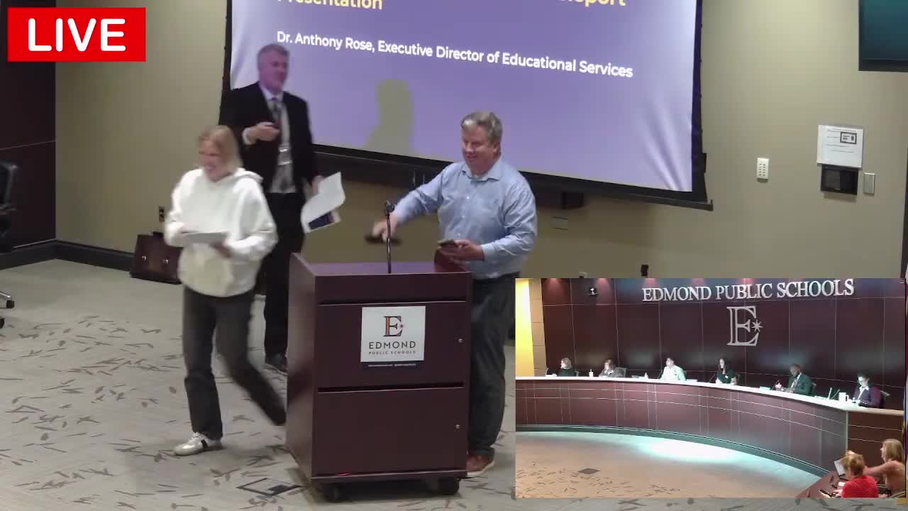 District presents ACT, graduation and college‑readiness data; board hears potential drop in reported graduation rate