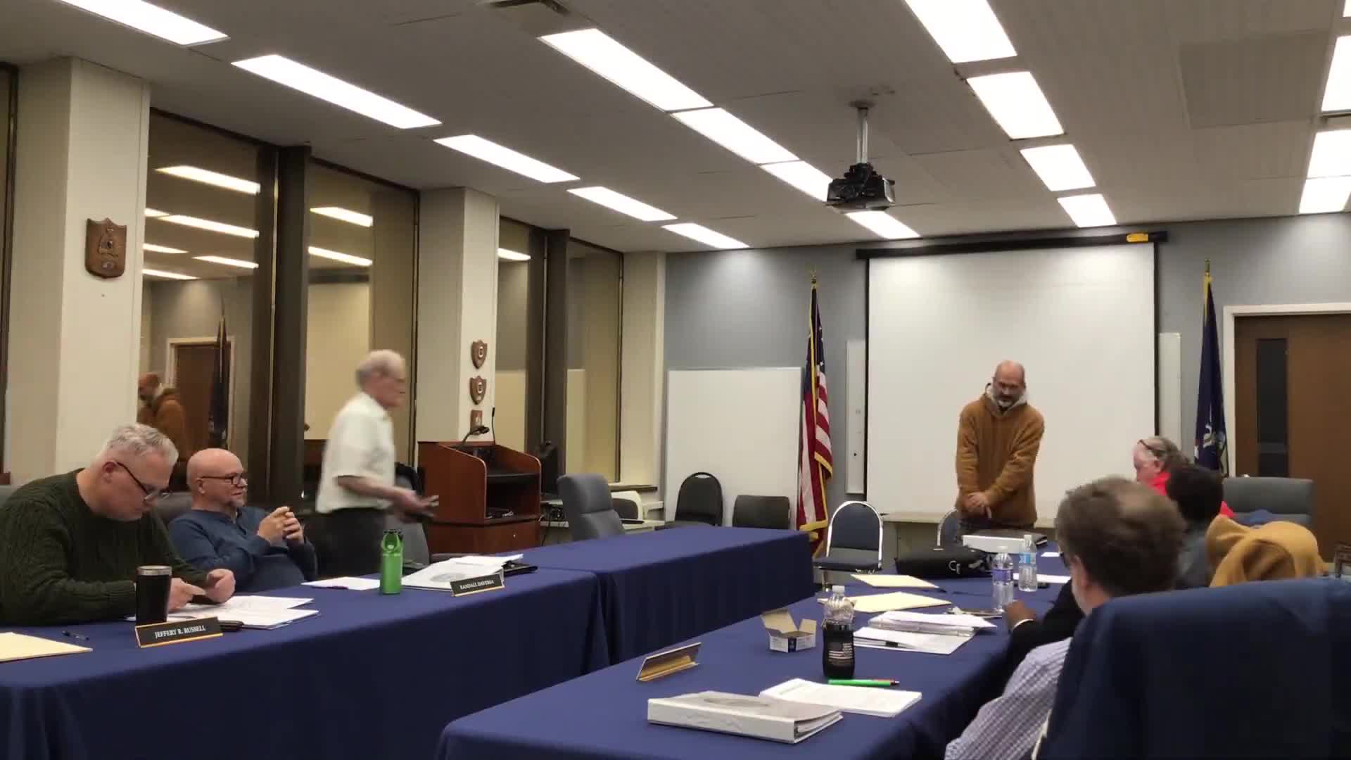 Jamestown resident urges fixes to hazardous sidewalks; council discusses demolition timing and infrastructure funding