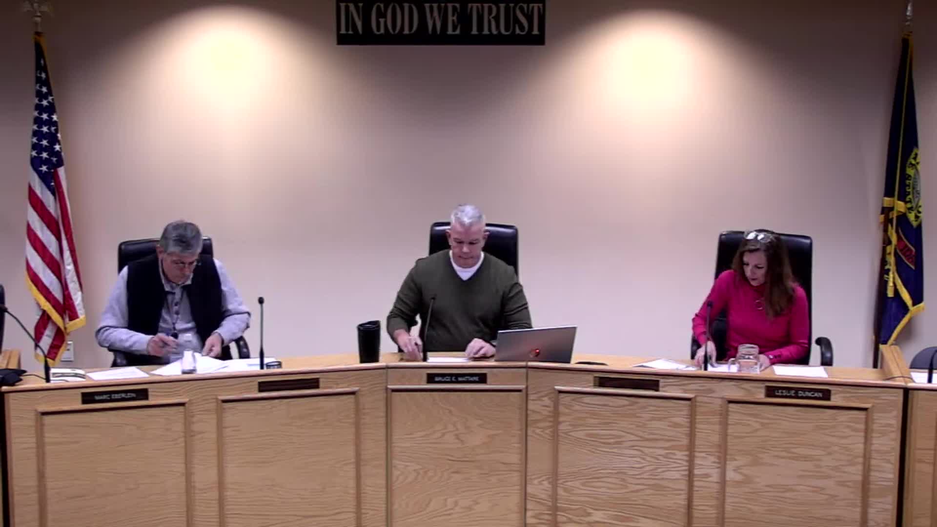 Commissioners approve notice for early closure on Dec. 24; staff to post notice