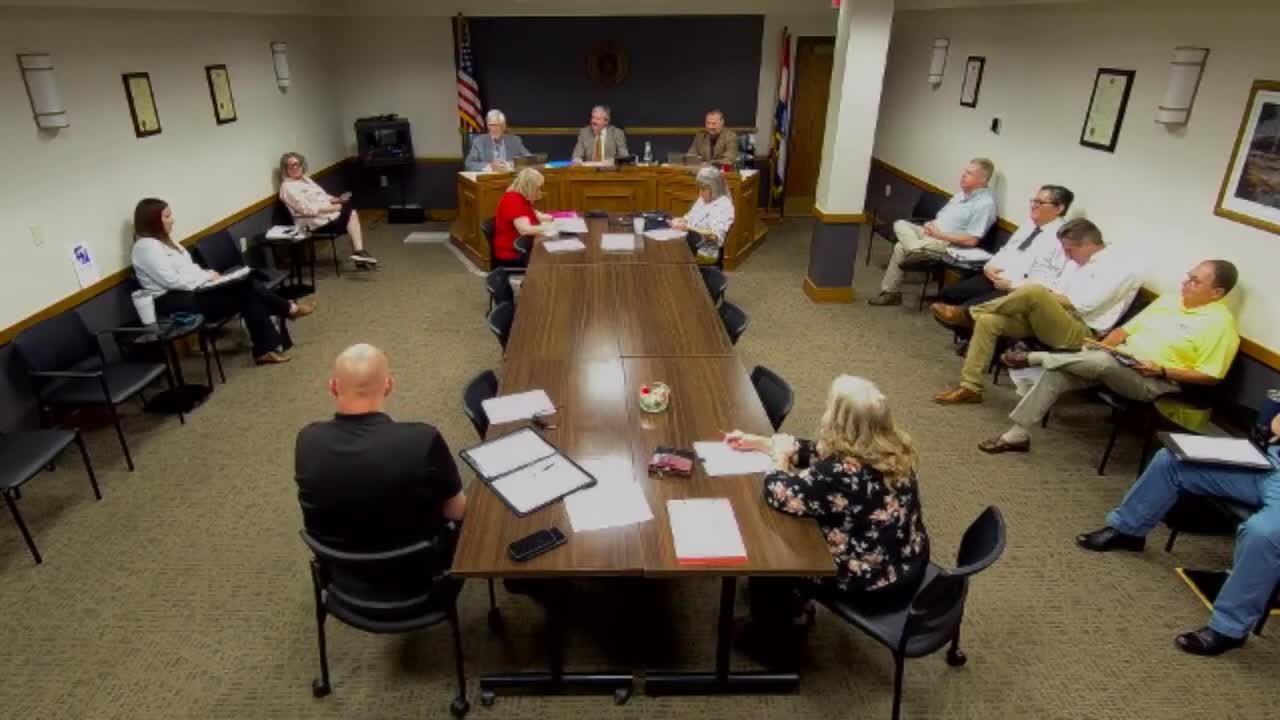 Congressional staffer briefs Cole County commissioners on shutdown impacts and takes local questions