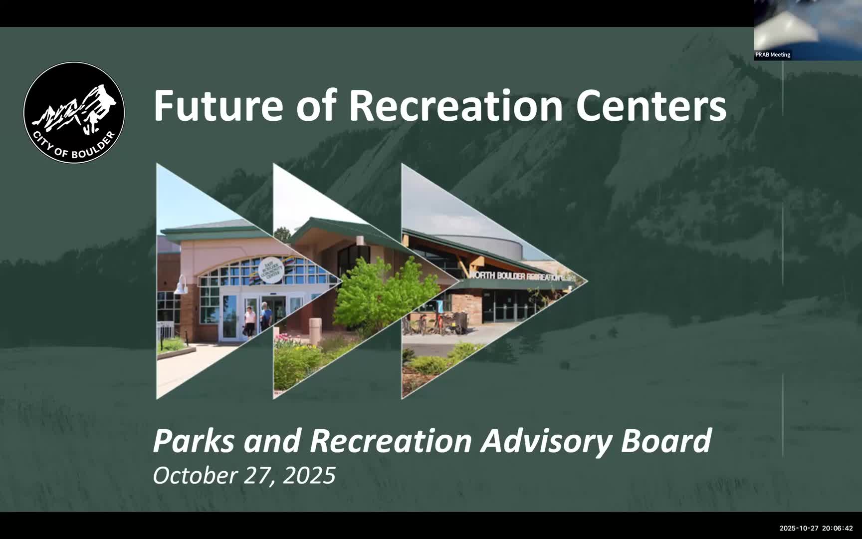 Recreation‑centers needs assessment finds fitness and aquatics top priorities; board presses staff on South Boulder funding