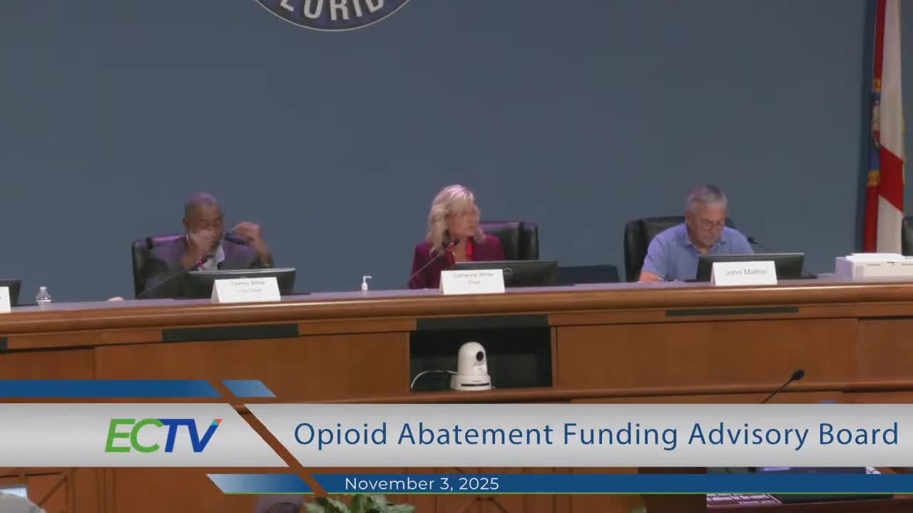 Advisory board conditionally approves nonprofit allocations; REAP asked to clarify housing language