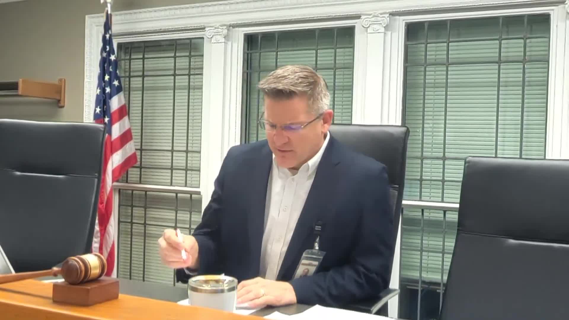 County highway report: short-term dumpster lease, sanitation sticker resupply and cash limits discussed