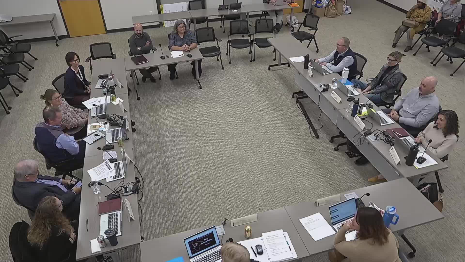 Board reviews first readings of policy on member compensation and policy development procedure