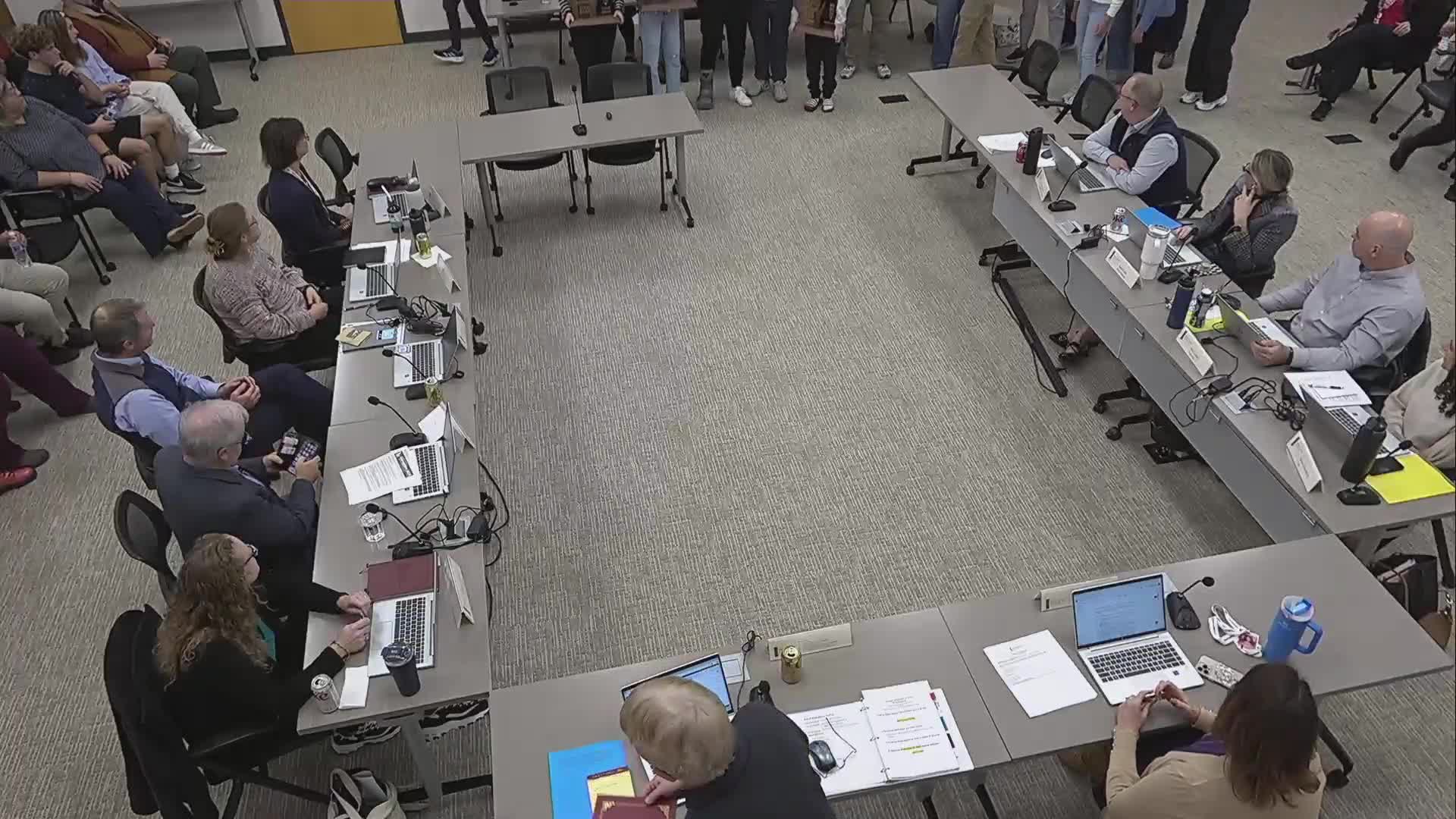 Middleton High marching band, color guard honored for second-place state finish