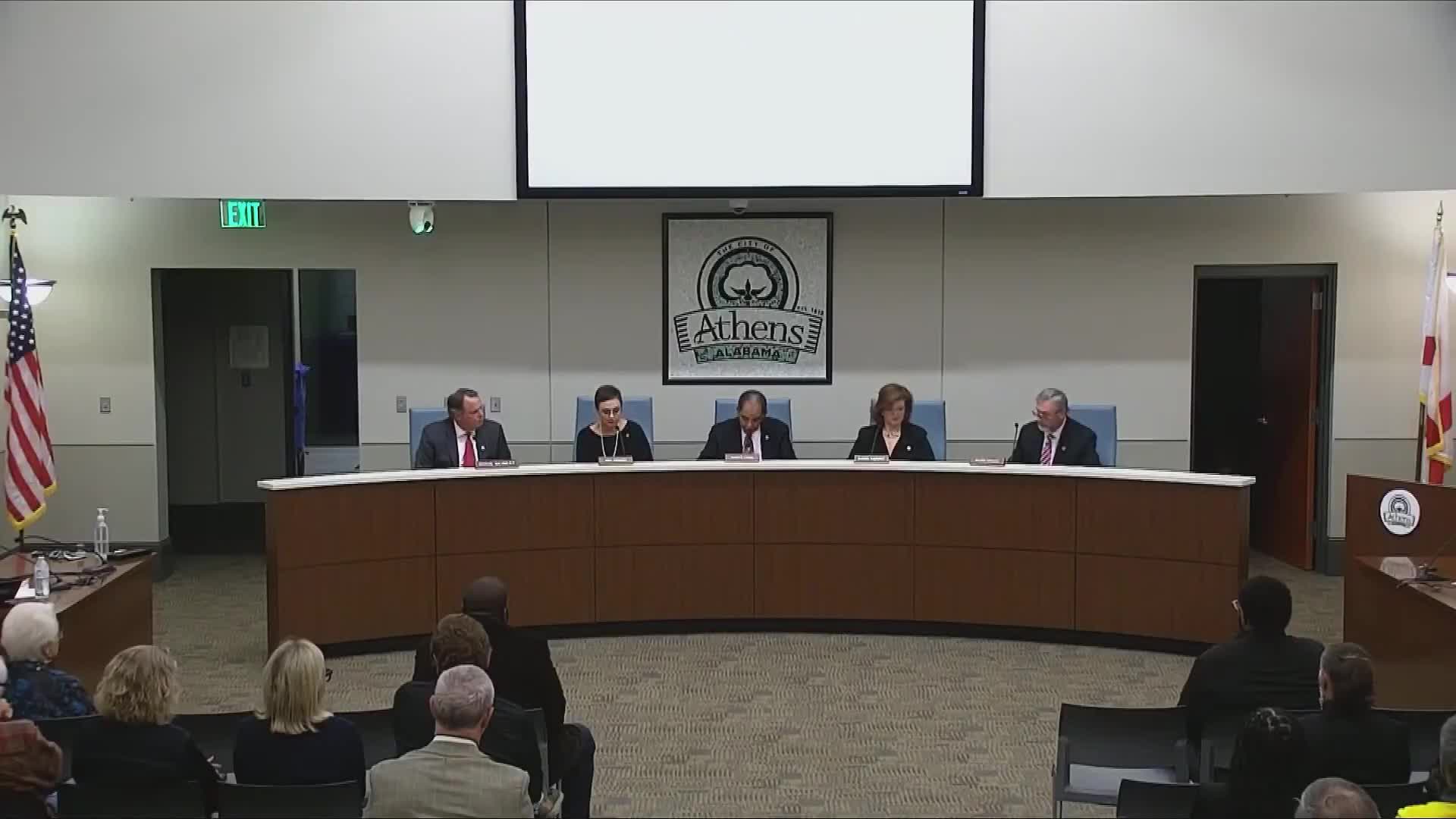 Athens City Council sworn in; Seibert chosen council president, Henry named president pro tem