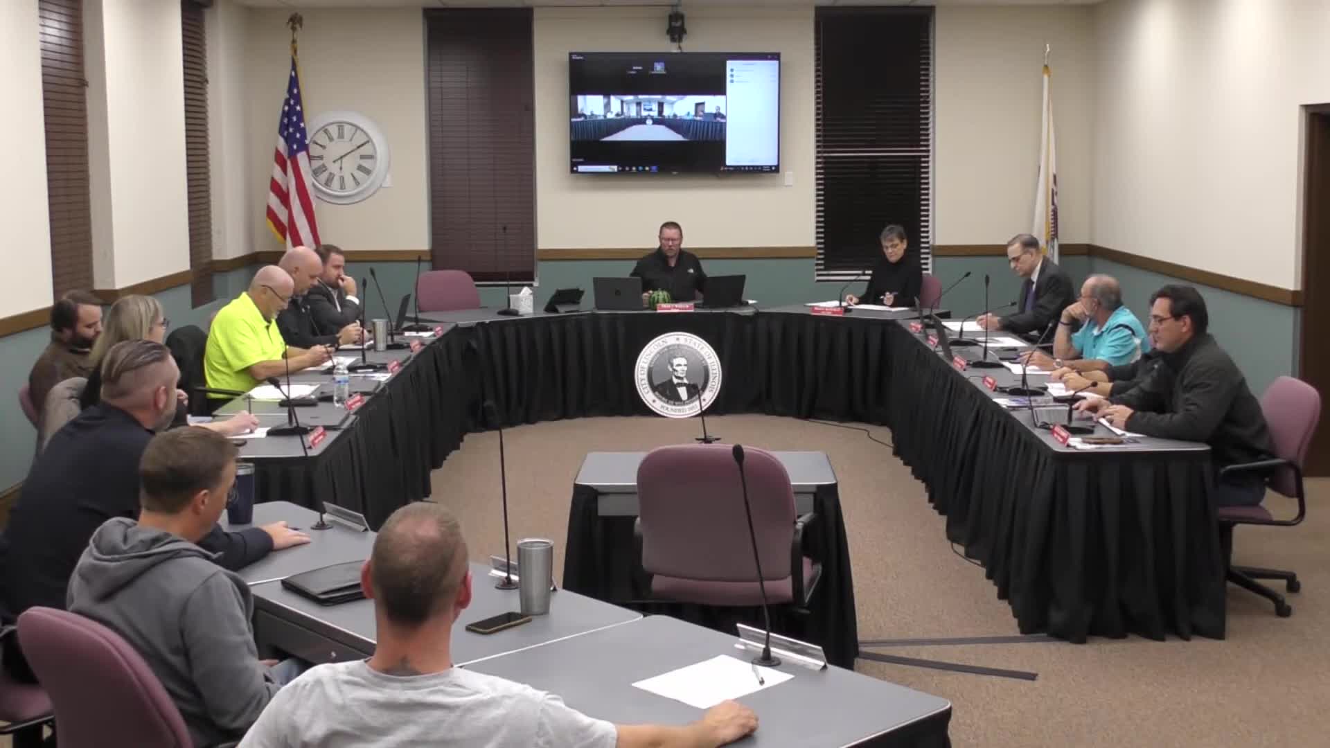 Lincoln council swears in corporal, approves easement amendment and renews $663,687 CD