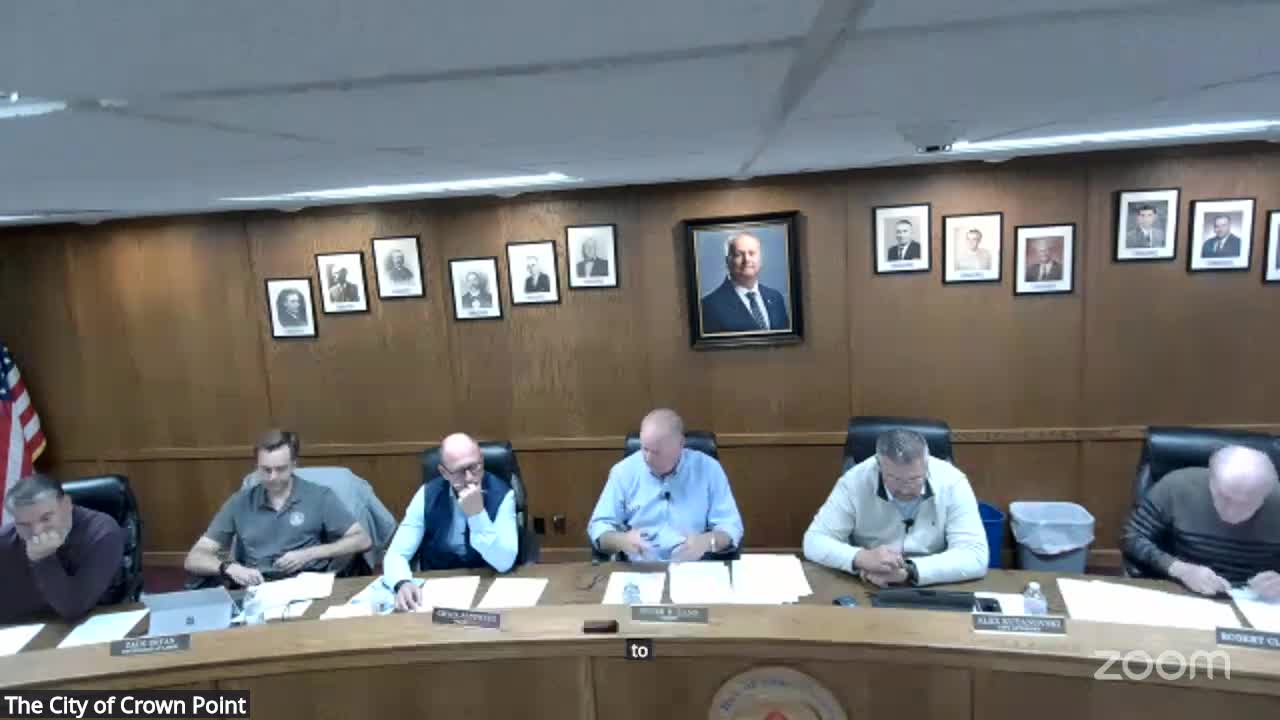 Crown Point council adopts bond ordinance to secure funding for capital projects including proposed fire substation