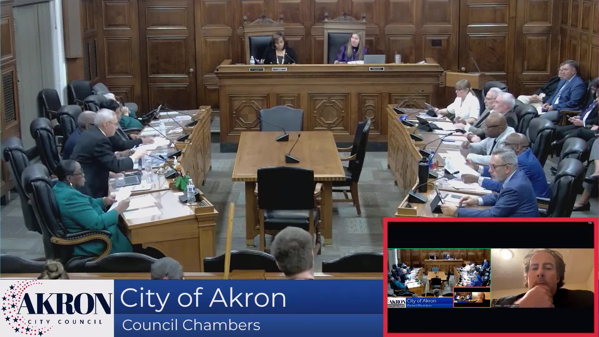 Akron council approves three‑year FOP agreement amid calls for stronger police oversight